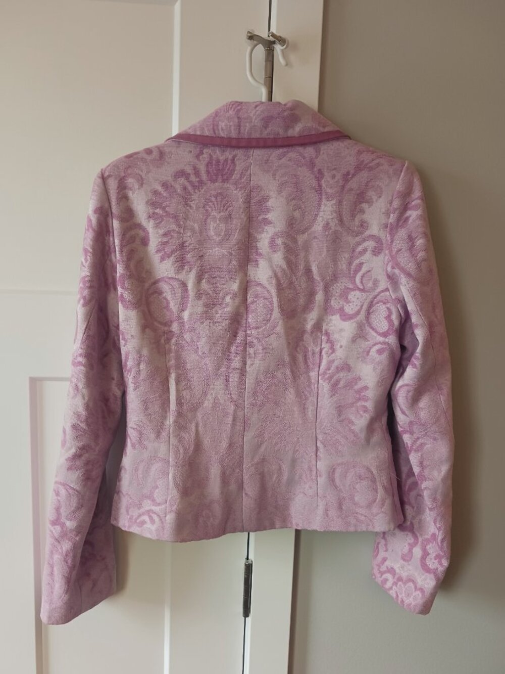 Marciano Pink Brocade Blazer Jacket - Picture 2 of 11